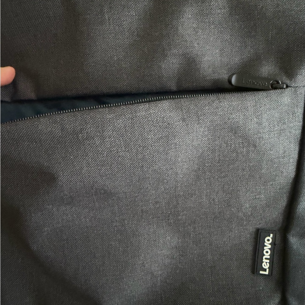 Lenovo gray Polyester Shoulder Bag for 15 in Laptop, Padded - Picture 2 of 5